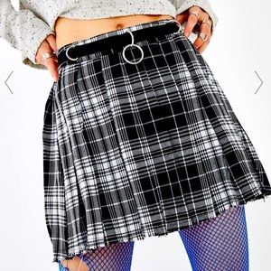 Current Mood Wicked Dress Code Plaid Skirt